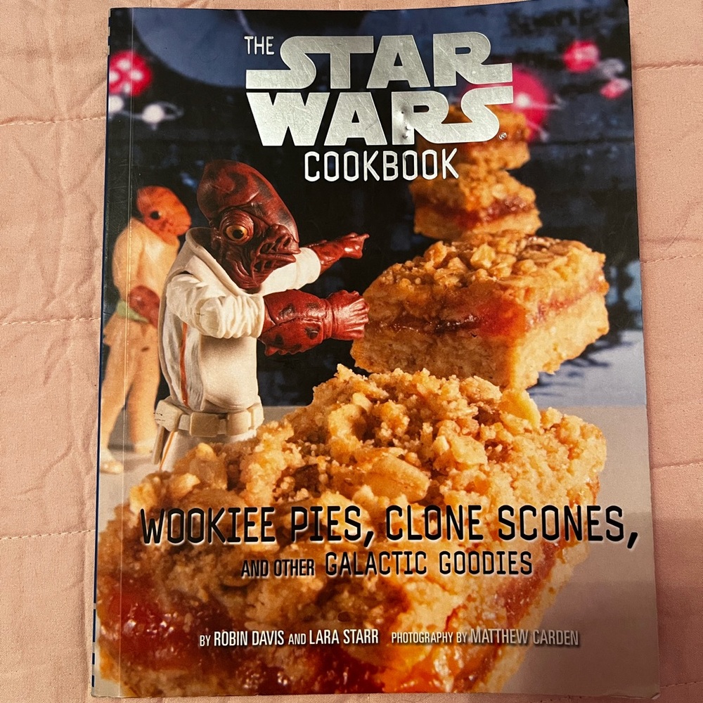 Star Wars Cookbook with Red and White Cover